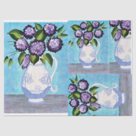 Seda Papel de tejidos chic de Shabby victoriano para br