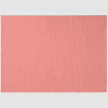 Papel de tejidos color rosa coral de 20" x 30"
