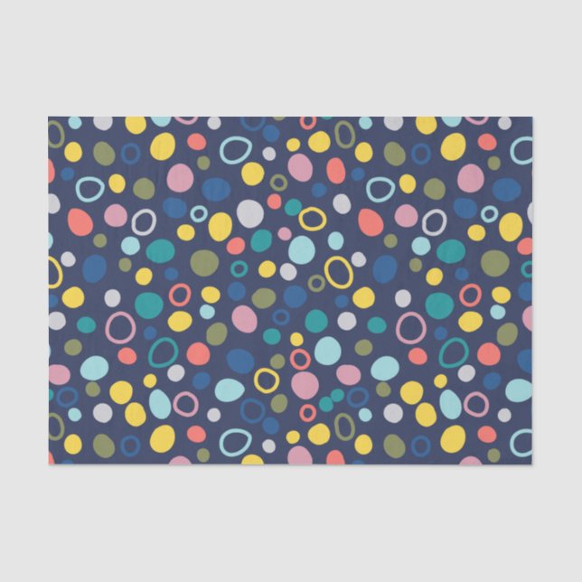 Seda Papel de tejidos colorido (Anverso)