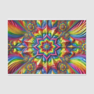 Seda Papel de tejidos con diseño de colores LGBTQ