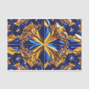 Seda Papel de tejidos con diseño de colores suecos