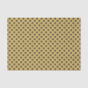 Seda Papel de tejidos con motivos de maíz amarillo