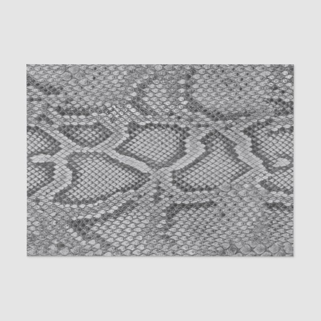 Seda Papel de tejidos con patrón de piel de serpiente g (Anverso)