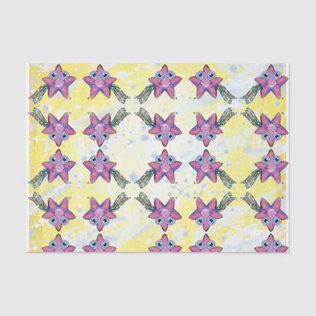 Seda Papel de tejidos - Cumpleaños de los niños con peq (Anverso)