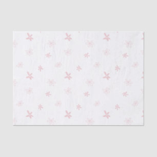 Seda Papel de tejidos Daisy 10lb, blanco