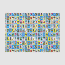 Papel de tejidos de 10 lb, LoteriaFest