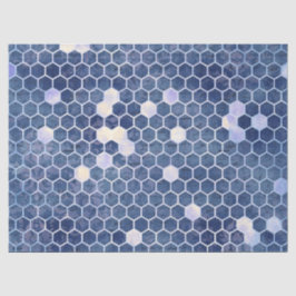 Seda Papel de tejidos de 14 diseños de la serie Blue Be