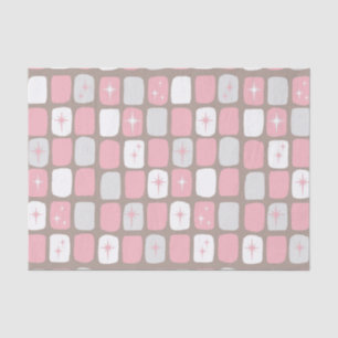 Seda Papel de tejidos de arranque rosa retro