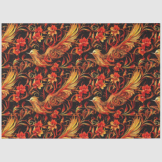 Seda Papel de tejidos de aves fantasmas
