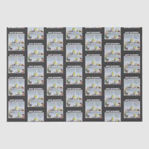 Seda Papel de tejidos de avión