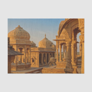 Seda Papel de tejidos de Bada Bagh Chhatris