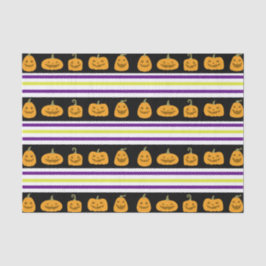 Seda Papel de tejidos de banda de Halloween