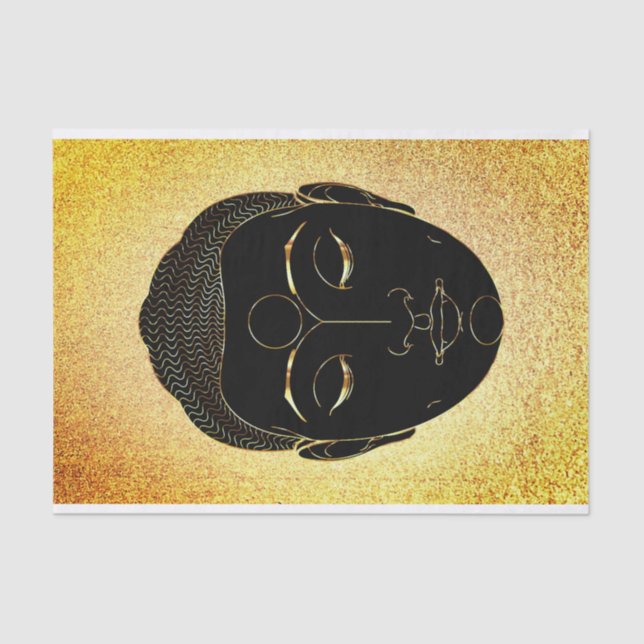 Seda Papel de tejidos de Buda (Anverso)