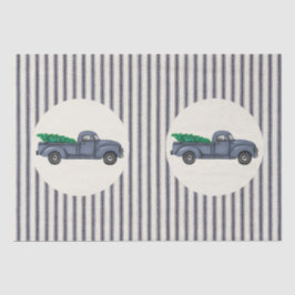 Seda Papel de tejidos de camiones de árbol de Navidad a