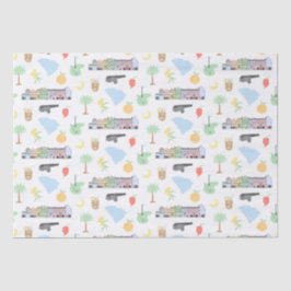 Seda Papel de tejidos de Carolina del Sur