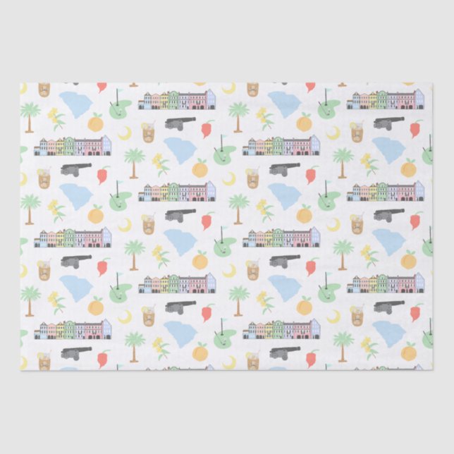 Seda Papel de tejidos de Carolina del Sur (Anverso)