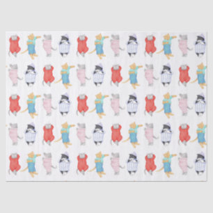 Seda Papel de tejidos de CATS PAJAMAS