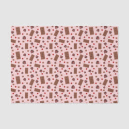 Seda Papel de tejidos de cerezas cubiertas de chocolate