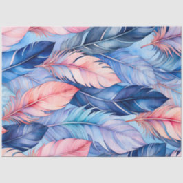 Seda Papel de tejidos de color acuático colorido