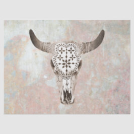 Seda Papel de tejidos de descomposición de cráneo de va