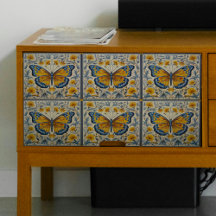 Papel de tejidos de descomposición de mariposas az