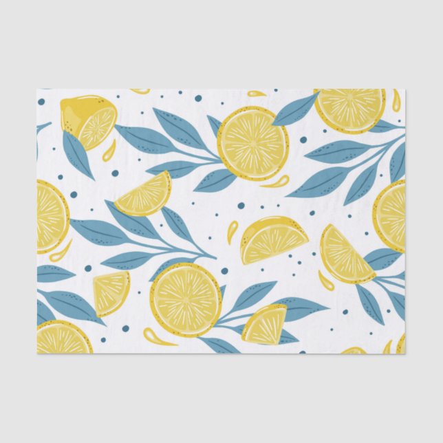 Seda Papel de tejidos de descomposición del árbol de li (Anverso)