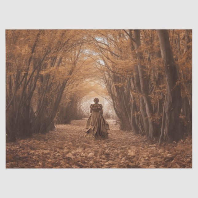 Seda Papel de tejidos de descomposición - Susurros de l (Anverso)