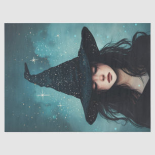 Seda Papel de tejidos de desconchado de bruja nocturna 