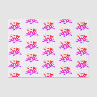 Seda Papel de tejidos de dragón arcoiris JAPONÉS