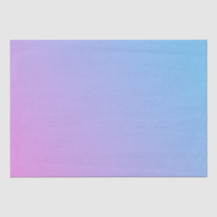 Seda Papel de tejidos de embrión azul a rosa