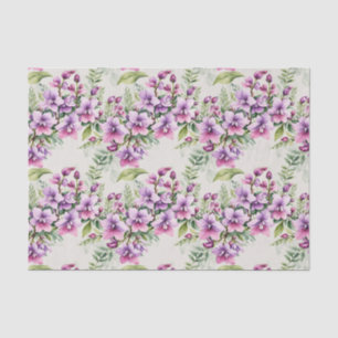 Seda Papel de tejidos de flores de Angelonia   Floral e