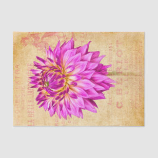 Seda Papel de tejidos de flores de gran tamaño Decoraci
