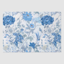 Papel de tejidos de flores salvajes de Chinoiserie