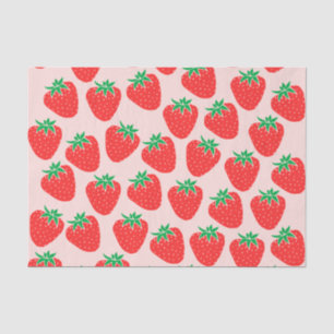 Seda Papel de tejidos de fresas curas