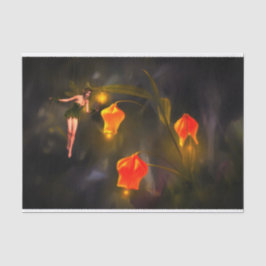 Seda Papel de tejidos de hadas