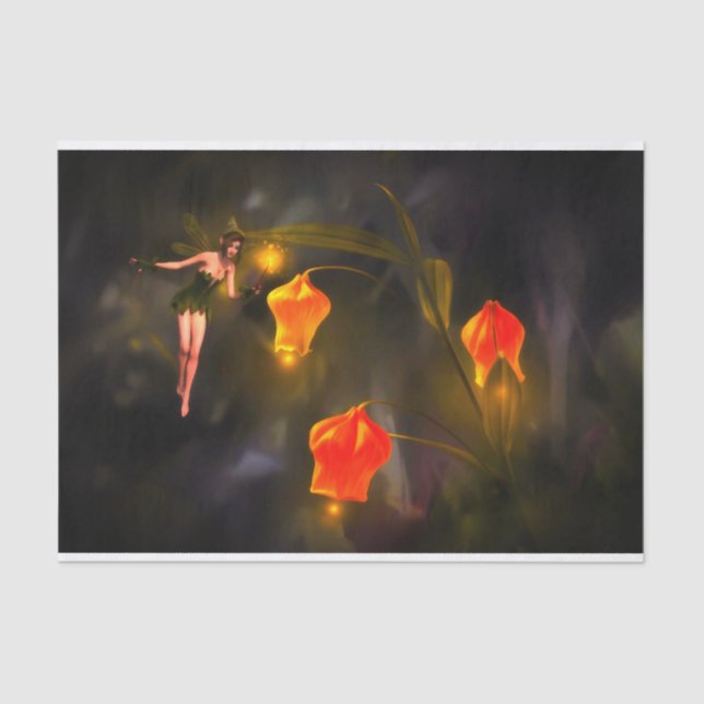 Seda Papel de tejidos de hadas (Anverso)