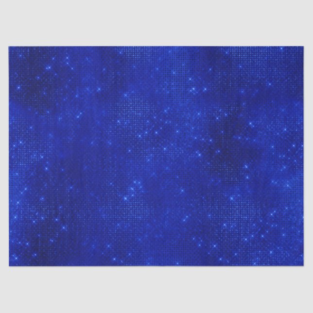 Seda Papel de tejidos de Hanukkah Royal Blue Relieve me (Anverso)