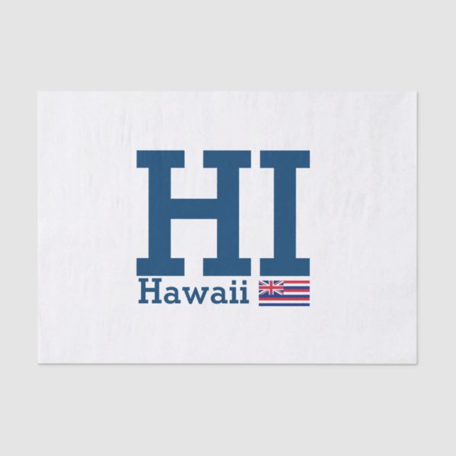Seda Papel de tejidos de Hawaii (Anverso)