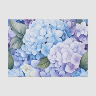 Seda Papel de tejidos de hidrangeas florales