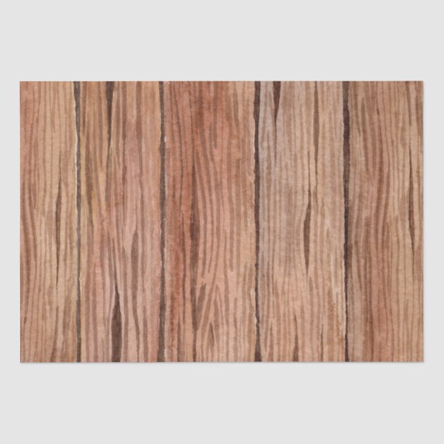 Seda Papel de tejidos de Ilustracion de madera vieja ac (Anverso)