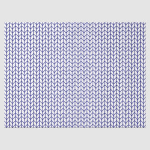 Seda Papel de tejidos de KNIT de LÍNEA AZUL