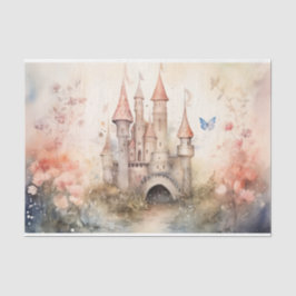 SEDA PAPEL DE TEJIDOS DE LA DECORACIÓN FLORAL DE FAIRY 