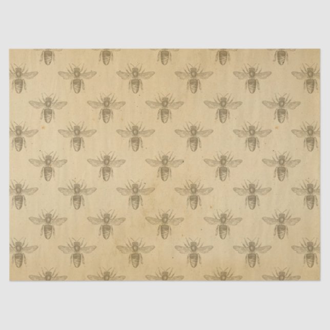 Seda Papel de tejidos de la serie de miel de abeja de c (Anverso)