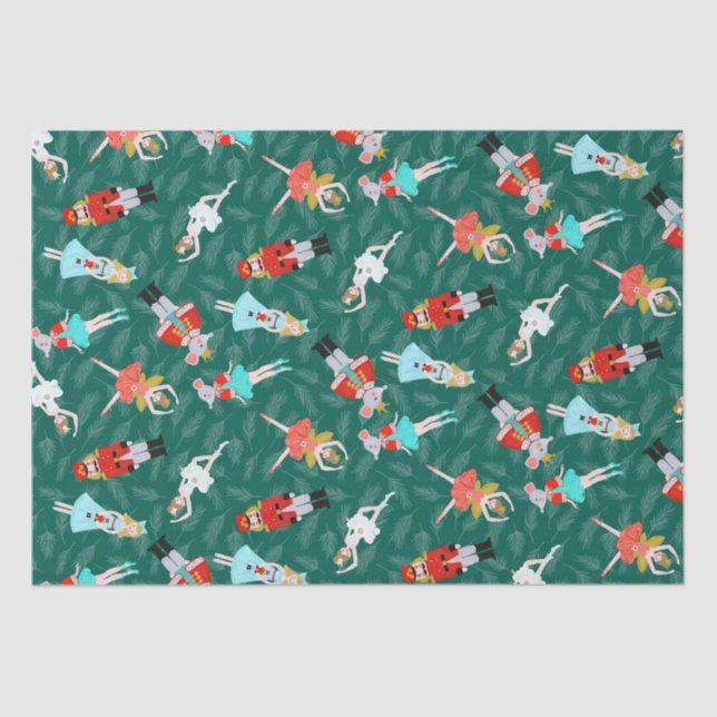 Seda Papel de tejidos de la serie Nucracker (Anverso)