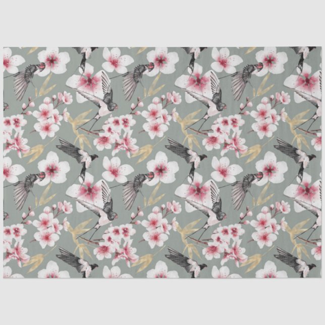 Seda Papel de tejidos de la serie Okinawa Design 2 (Anverso)