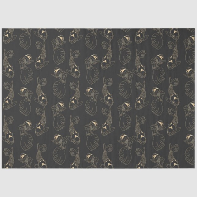 Seda Papel de tejidos de la serie Okinawa Design 8 (Anverso)