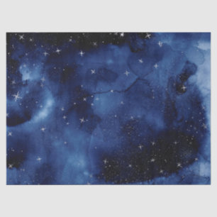 Seda Papel de tejidos de las estrellas de la galaxia az
