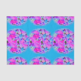 Seda Papel de tejidos de las flores rosadas