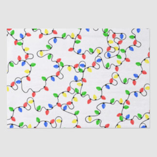 Seda Papel de tejidos de las luces de vacaciones