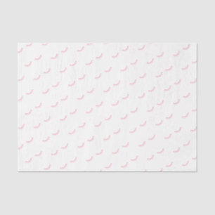 Seda Papel de tejidos de las pestañas - BLANCO
